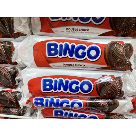 small bingo biscuit philippines|BINGO DOUBLE CHOCO SANDWICH COOKIES .